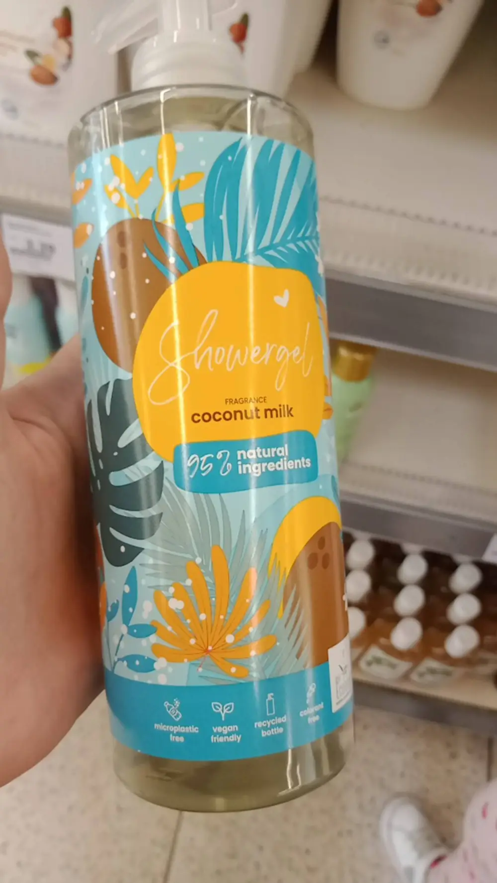 ECOLABEL - Showergel coconut milk