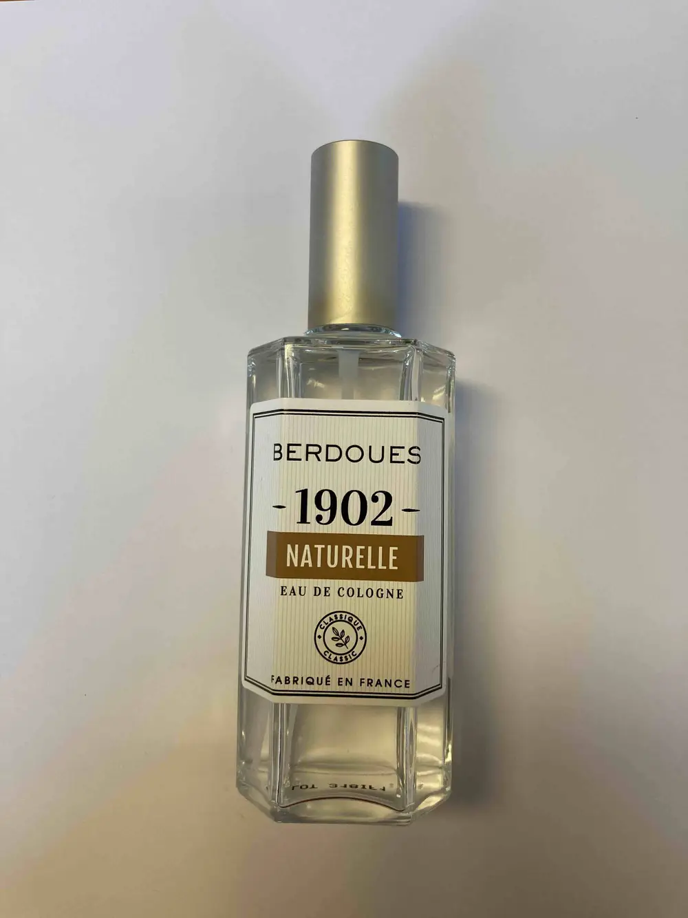 BERDOUES - 1902 naturelle - Eau de cologne