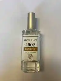 BERDOUES - 1902 naturelle - Eau de cologne