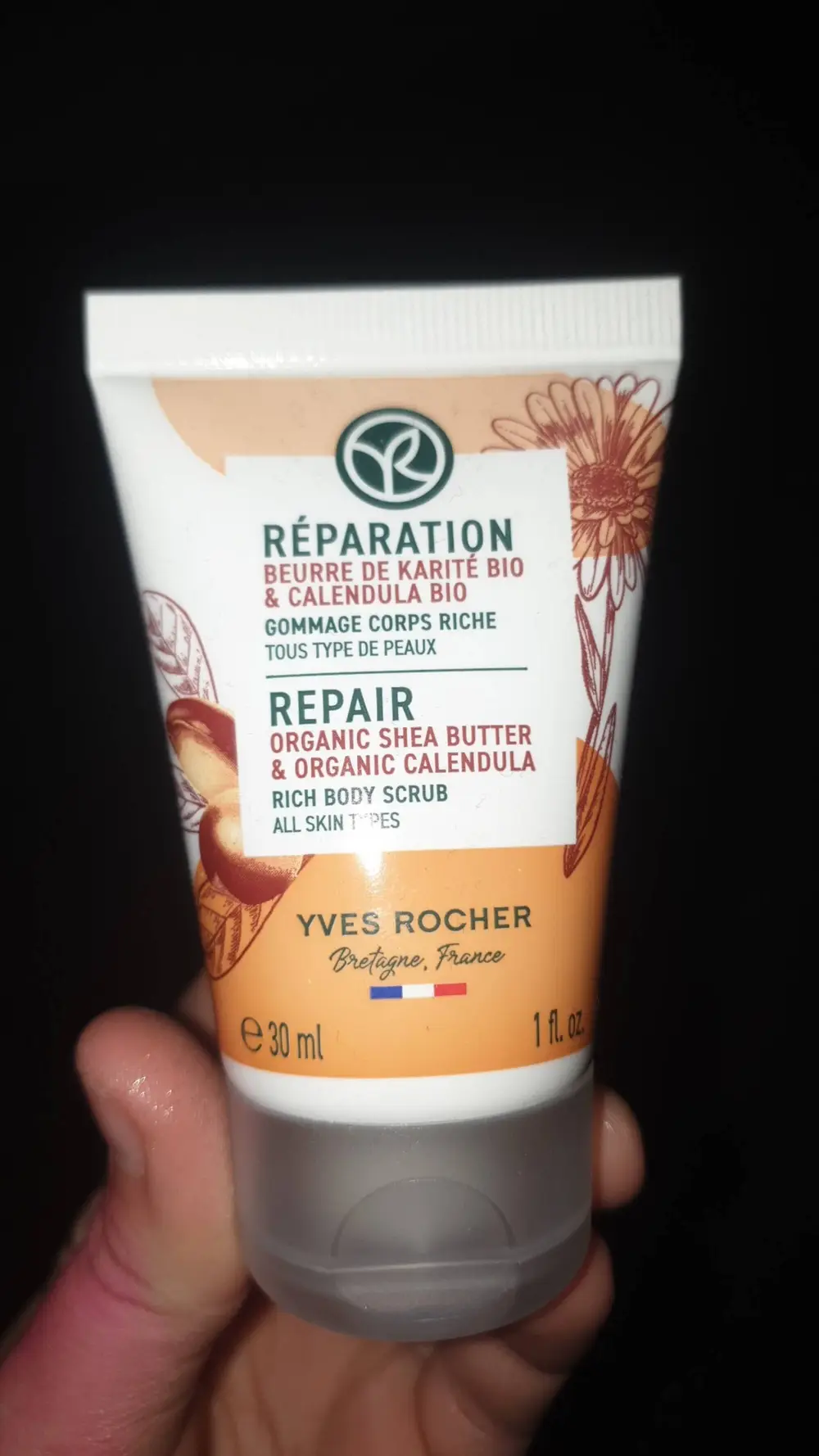 YVES ROCHER - Réparation - Gommage corps riche