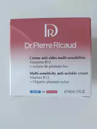 DR PIERRE RICAUD - Crème anti-rides multi-sensibilités