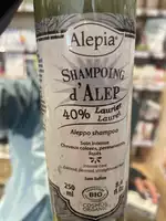 ALEPIA - Shampooing d'alep 40% laurier
