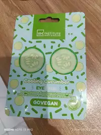 IDC INSTITUTE - Cooling cucumber - Eye pads