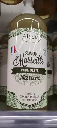 ALEPIA - Pure olive nature - Savon de Marseille