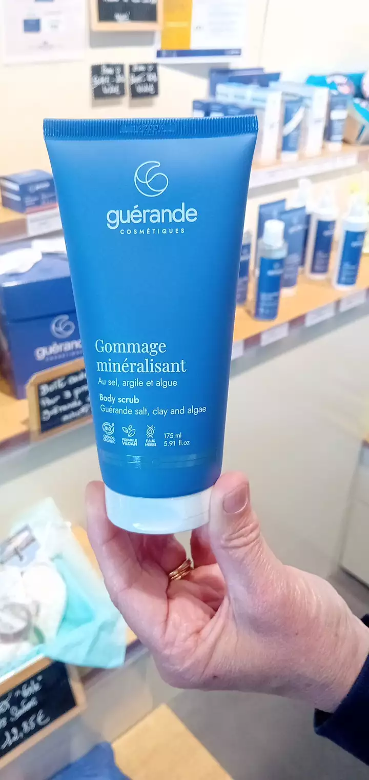 GUÉRANDE - Gommage minéralisant au sel, argile et algue