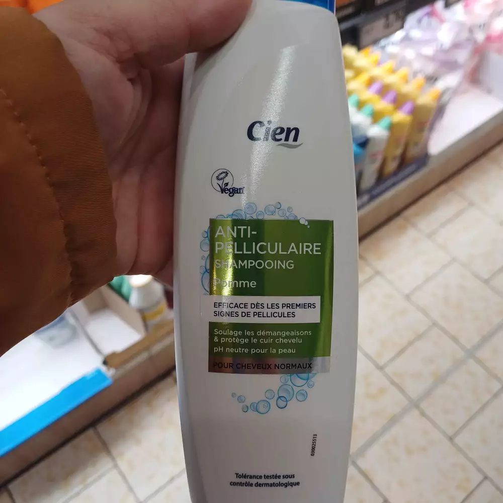 CIEN - Pomme - Shampooing anti-pelliculaire 
