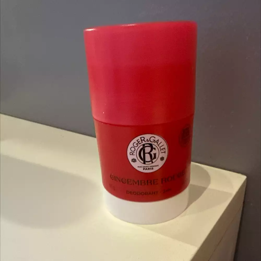 ROGER & GALLET - Déodorant gingembre rouge 24h