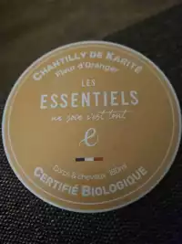 LES ESSENTIELS - Chantilly de karité fleur d'oranger corps & cheveux