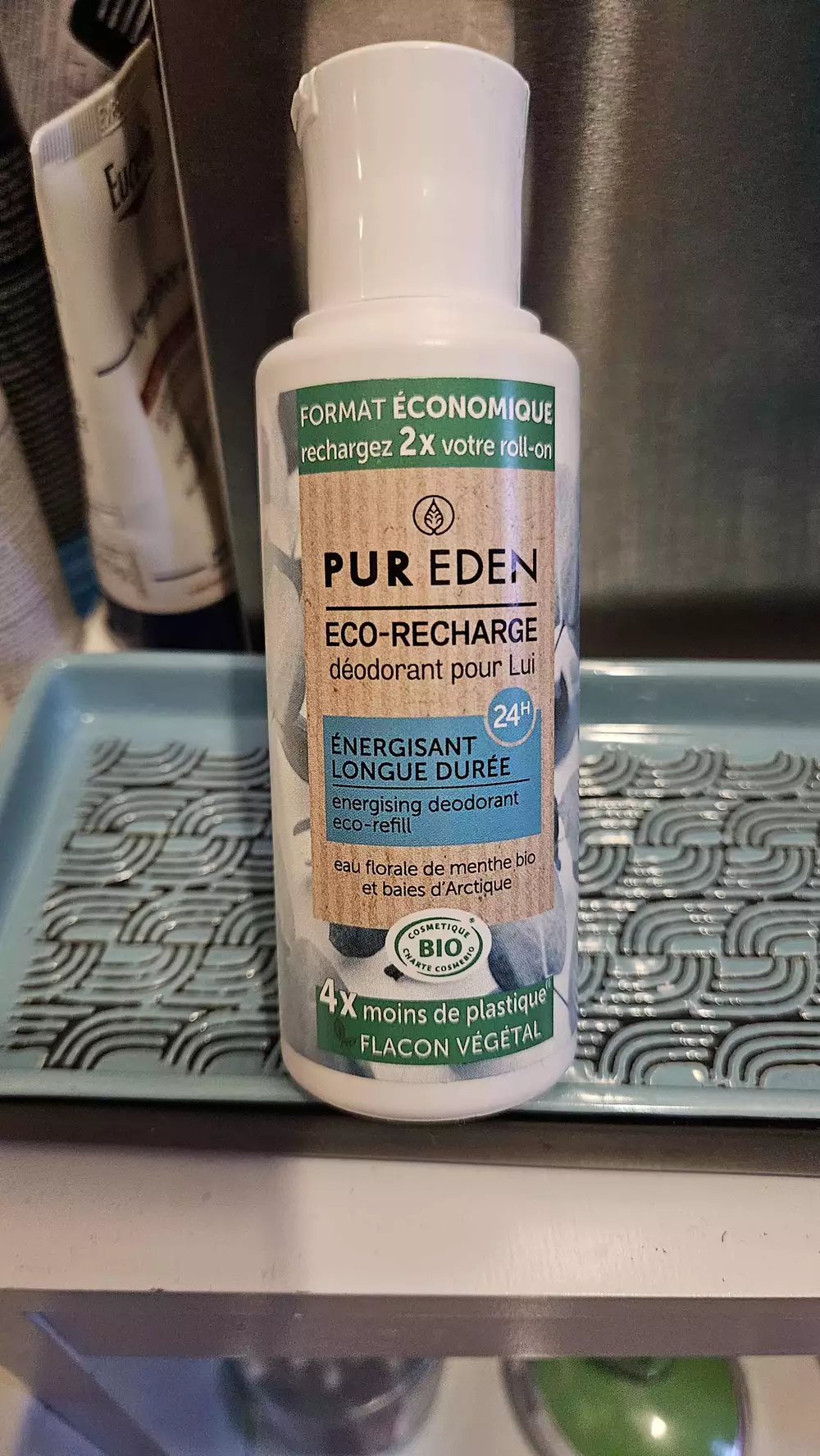 PUR EDEN - Déodorant énergisant longue durée pour lui