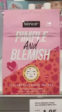 SENSE - Pimple and blemish - 10 clarifying pimple patches