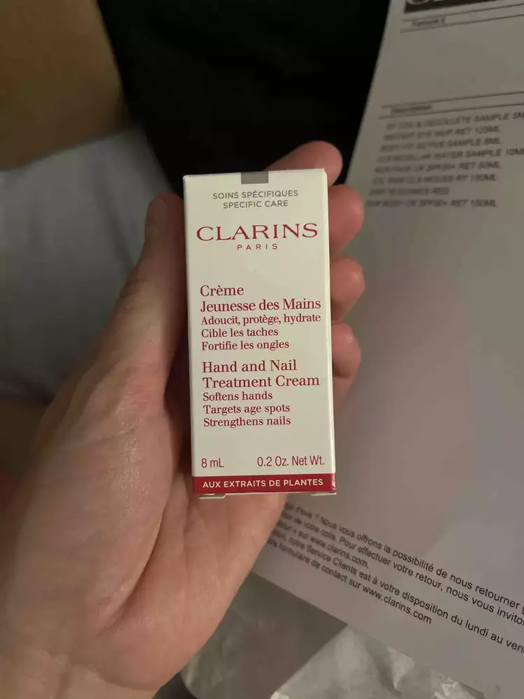 CLARINS - Crème jeunesse de mains