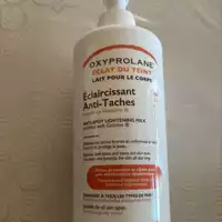 OXYPROLANE - Lait pour le corps éclaircissant anti-taches