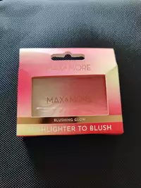 MAX & MORE - Highlighter to blush