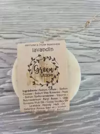GREEN UTOPIE - Savon parfumé à l'huile essentielle lavandin