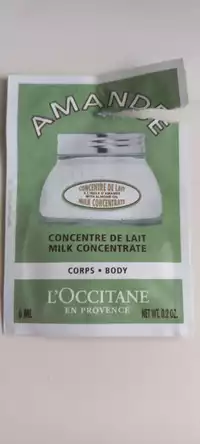 L'OCCITANE - Amande - Concentré de lait corps