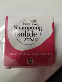 TERRE DE ROSE - Shampooing solide rose