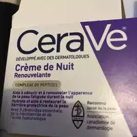 CERAVÉ - Complexe de peptides - Crème de uit renouvelante