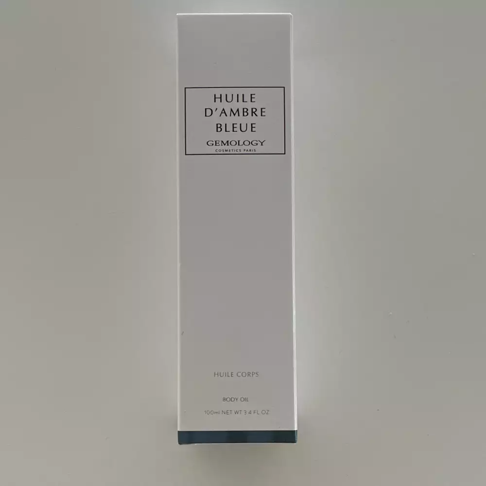GEMOLOGY - Huile d’ambre bleue - Huile corps