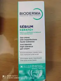 BIODERMA - Sébium kerato+ - Gel-crème anti-imperfections