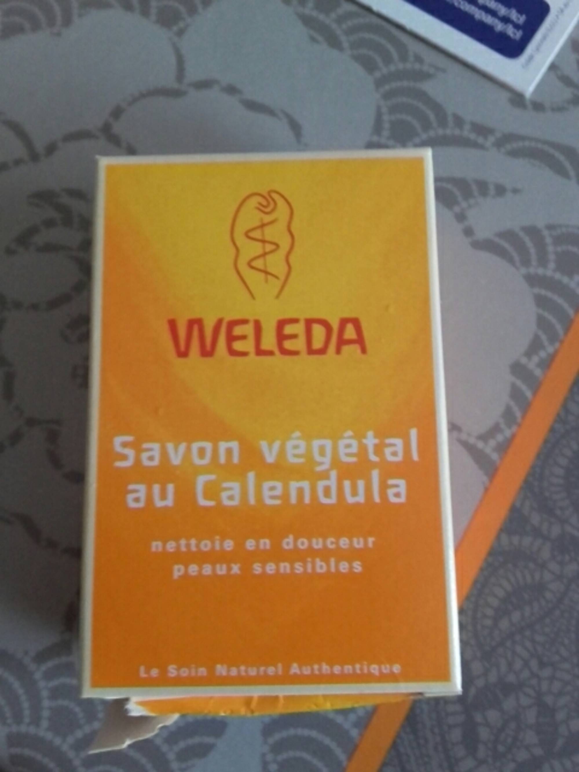 WELEDA - Savon végétal au calendula peaux sensibles