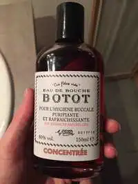 BOTOT - Eau de bouche concentrée aux essences naturelles