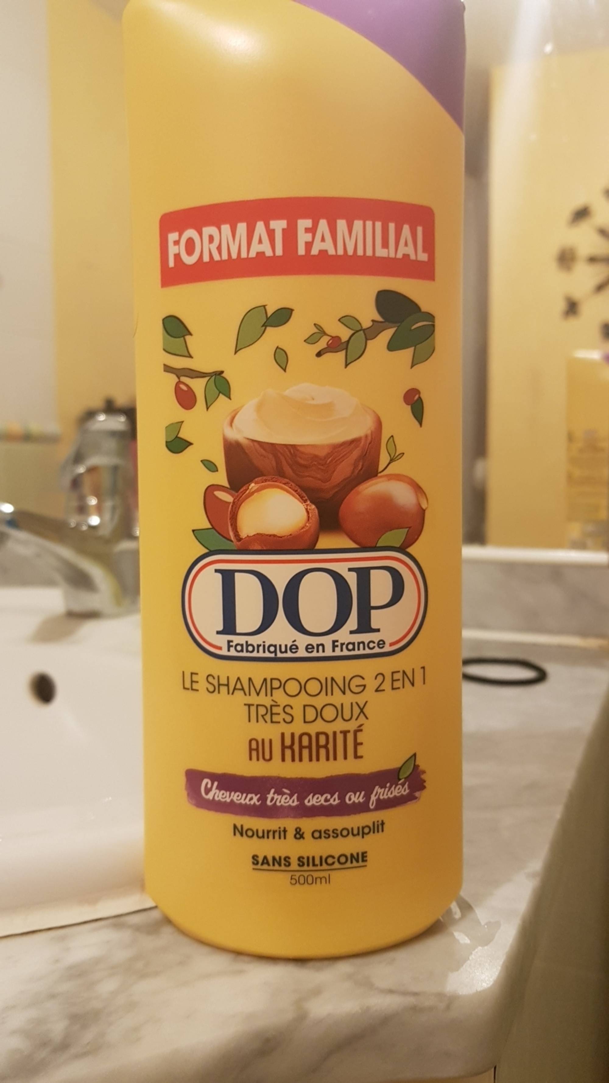 DOP - Karité - Shampooing 2 en 1 très doux