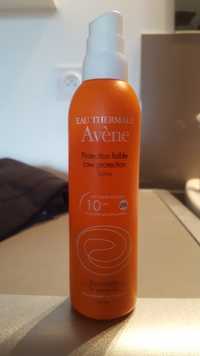 AVÈNE - Protection faible spf 10 - Spray solaire