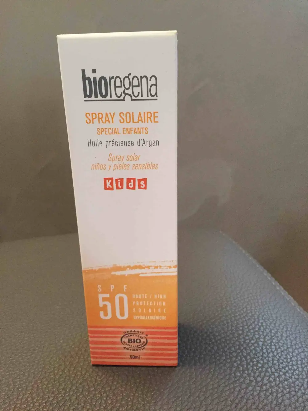 BIOREGENA - Spray solaire bio spf 50 - Spécial enfants