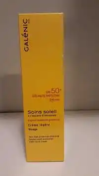 GALÉNIC - Soins soleil - Crème légère visage spf50+ 