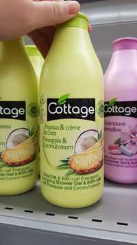 COTTAGE - Ananas & crème de coco - Douche & bain - Lait énergisant