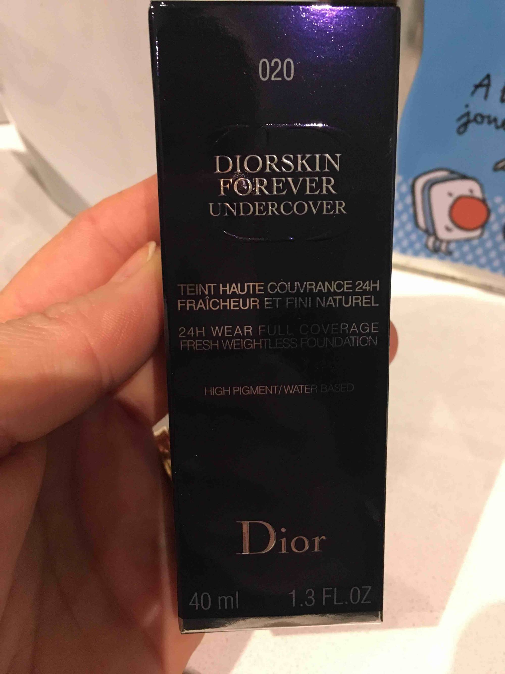 DIOR - Diorskin forever undercover - 020 Teint haute couvrance 24h