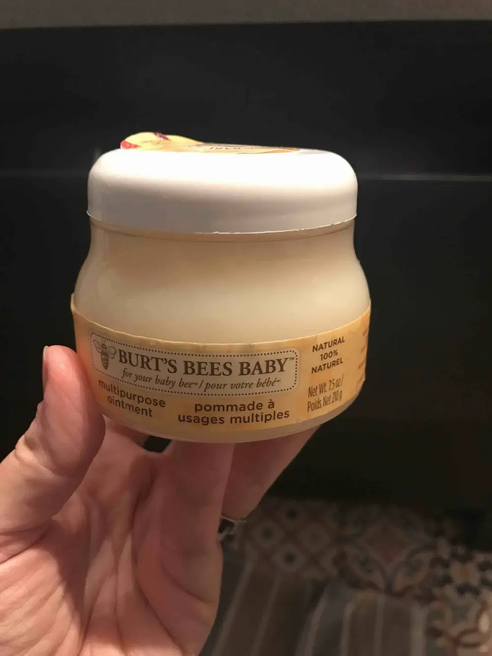 BURT'S BEES - Oljefri - Pommade à usages multiples pour bébé