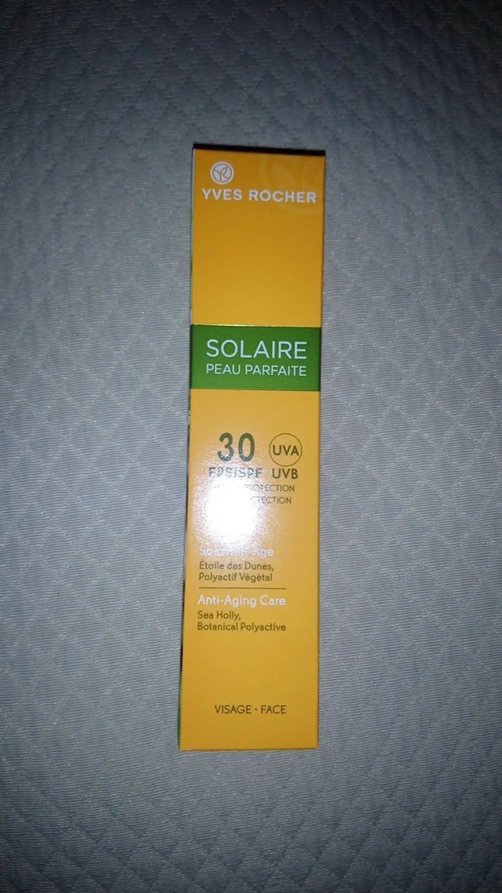 YVES ROCHER - Solaire peau parfaite - Soin anti-âge 30 FPS/SPF