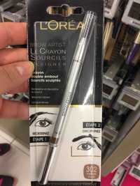 L'ORÉAL - Brow artist designer - Le crayon sourcils 302 châtain clair 