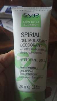 SVR - Spirial - Gel moussant déodorant