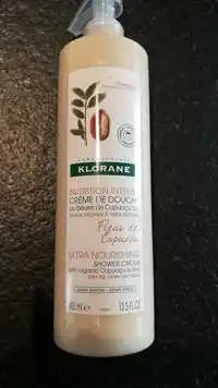 KLORANE - Fleur de cupuaçu - Crème de douche nutrition intense 