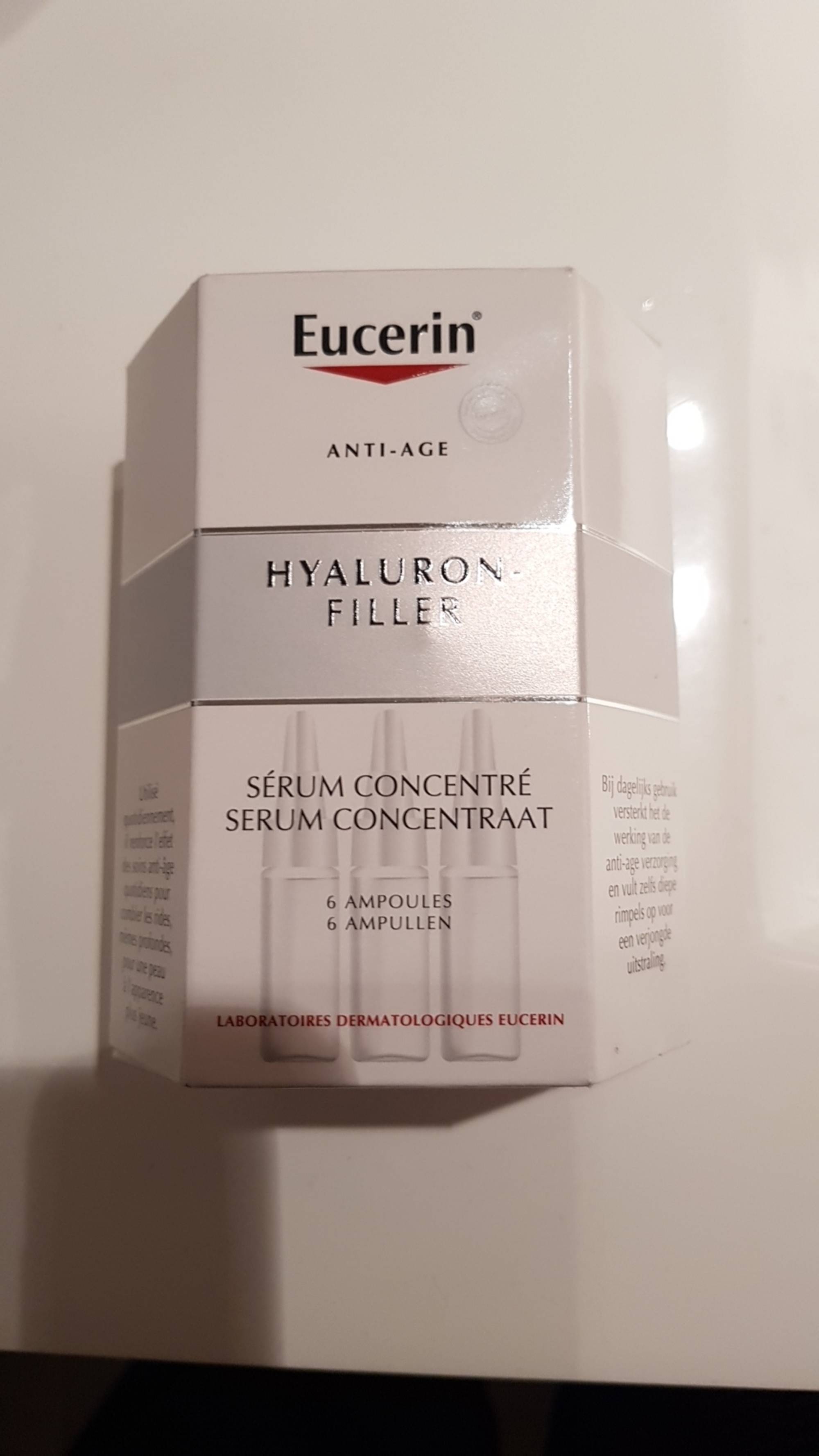 EUCERIN - Hyaluron filler - Sérum concentré anti-âge