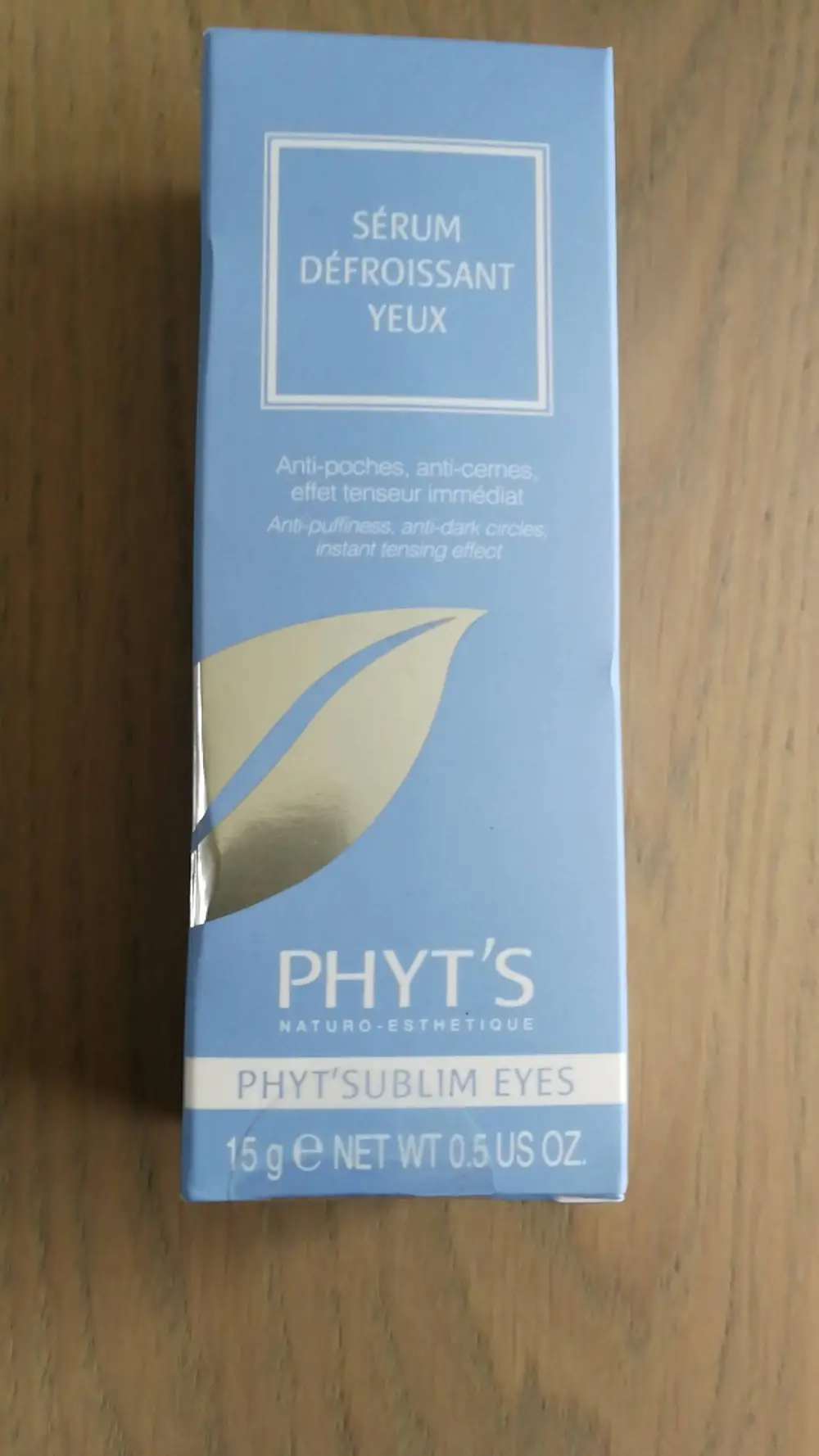 PHYT'S - Sérum défroissant yeux