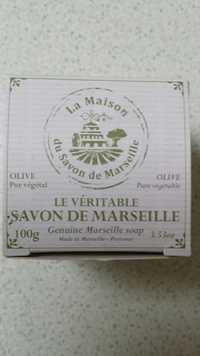 LA MAISON DU SAVON DE MARSEILLE - Olive Pur végétal - Le véritable savon de Marseille