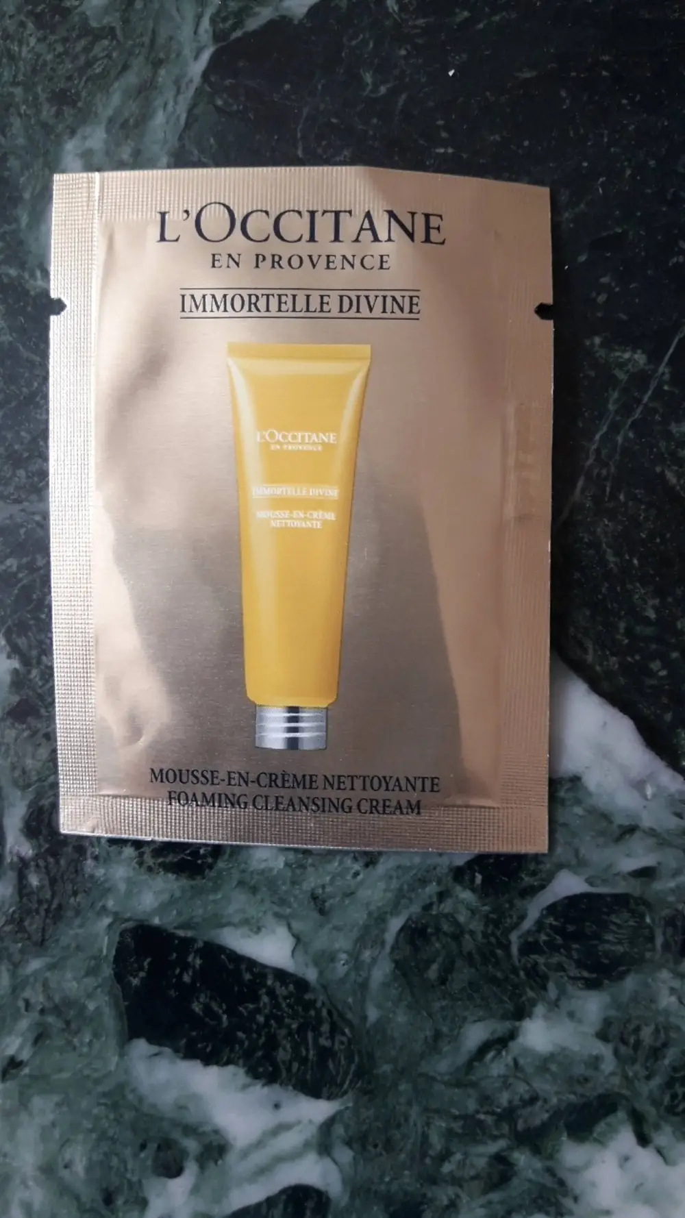 L'OCCITANE - Immortelle divine - Mousse en crème nettoyante