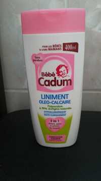 CADUM - Bébé cadum - Liniment oleo-calcaire 3en1