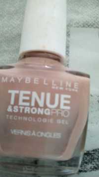 MAYBELLINE - Tenue & strong pro - Vernis à ongles