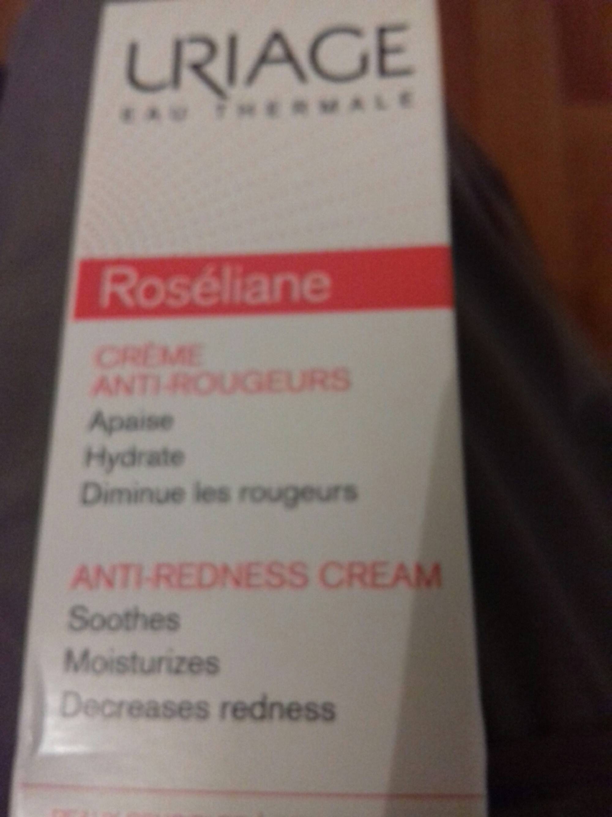 URIAGE - Roséliane - Crème anti-rougeurs