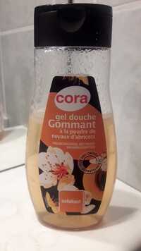 CORA - Gel douche gommant à la poudre de noyaux d'abricots