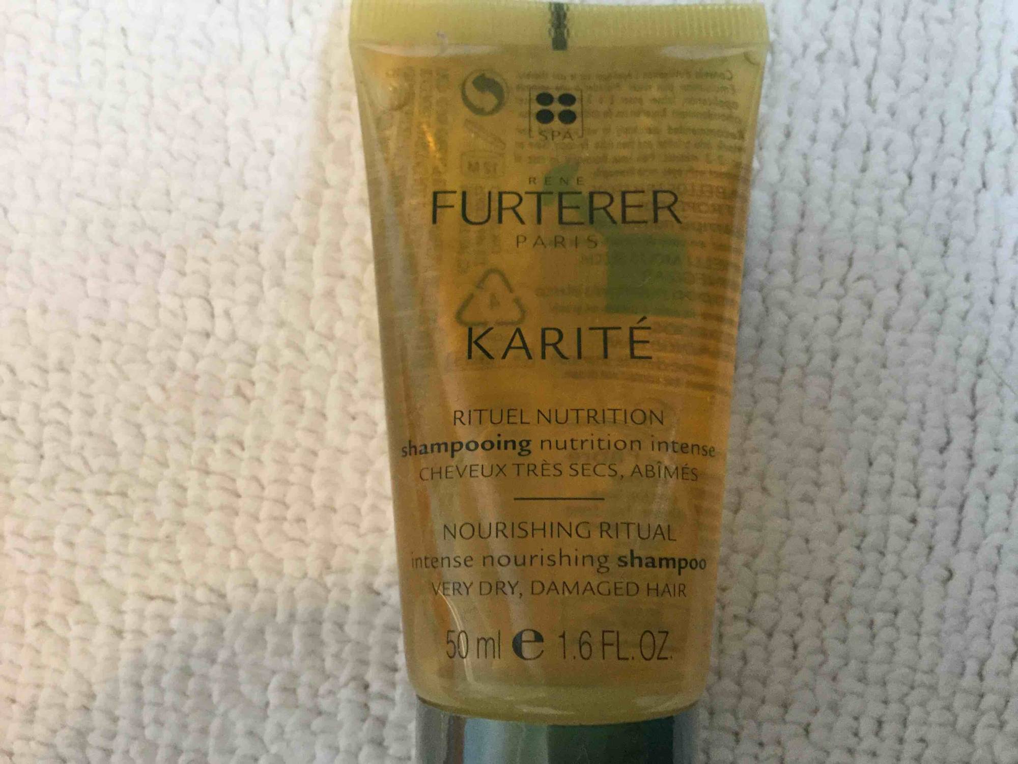 RENÉ FURTERER - Karité - Shampooing nutrition intense