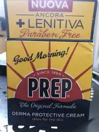 PREP - Good morning! - Derma protective cream