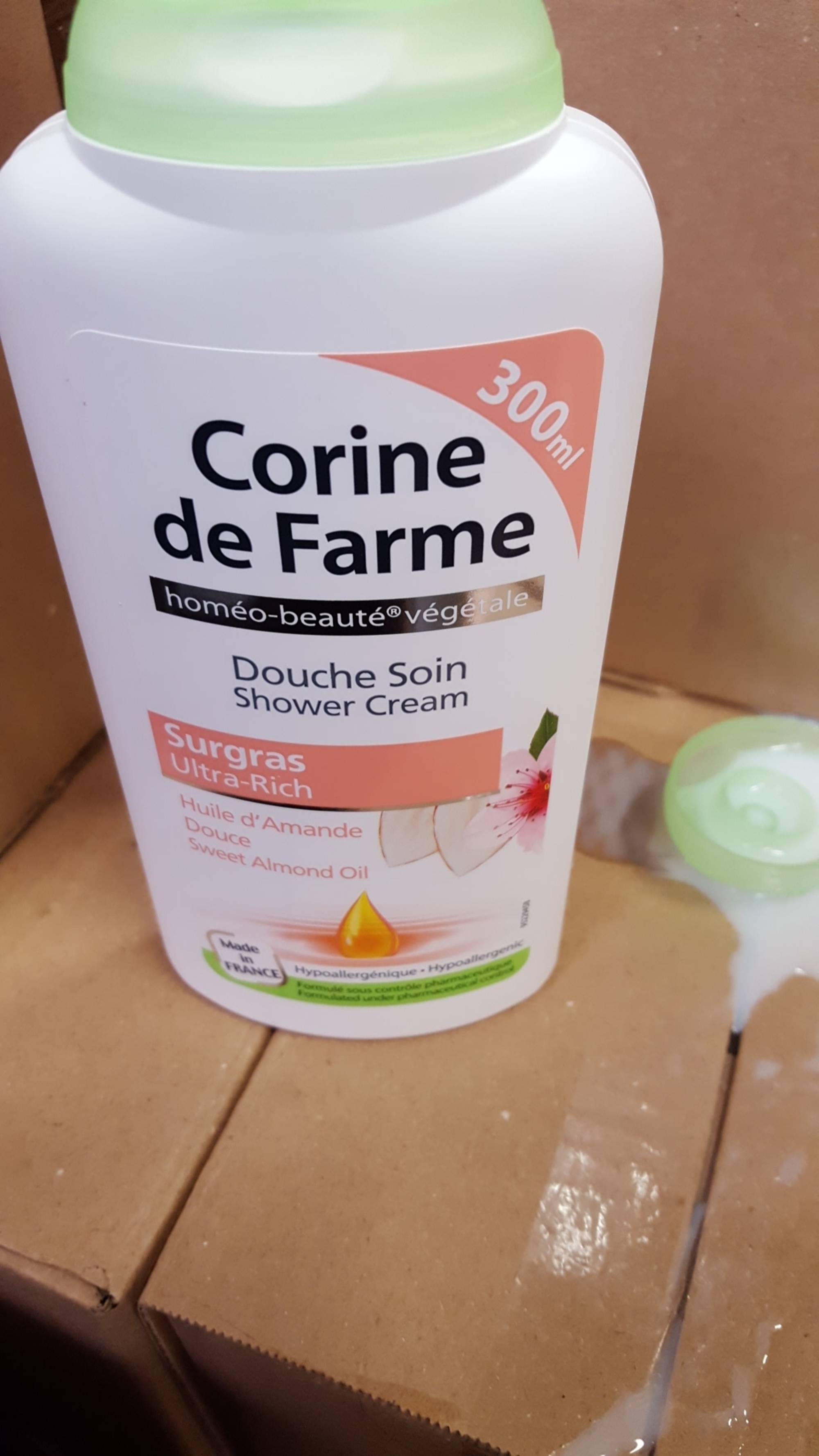 CORINE DE FARME - Douche soin surgras à l'huile d'amande douce