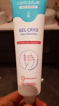 CELLUBLUE - Gel cryo - Lipo-réducteur - Ventre & hanches