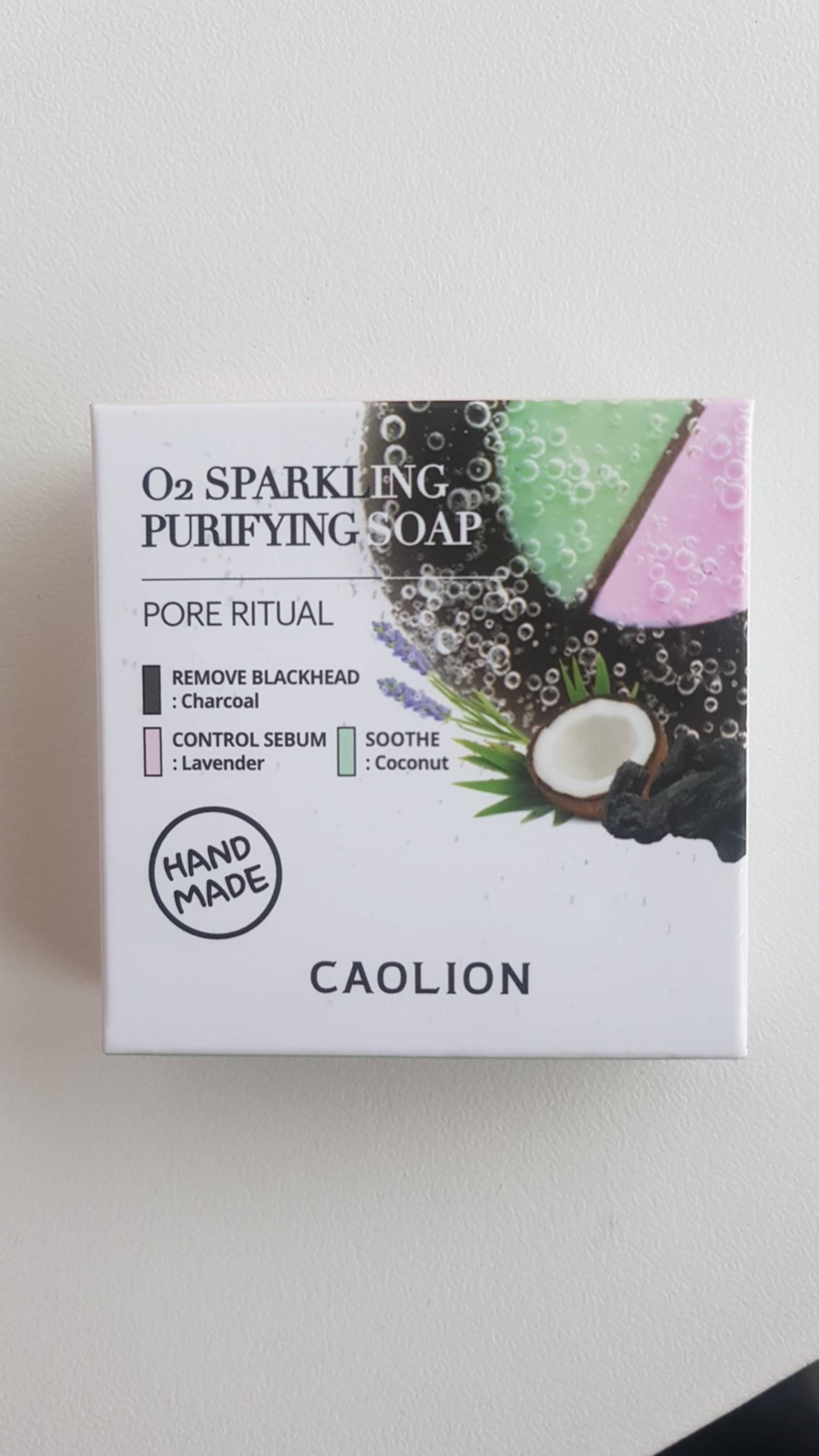 CAOLION - Pore ritual 02 sparkling purifying soap