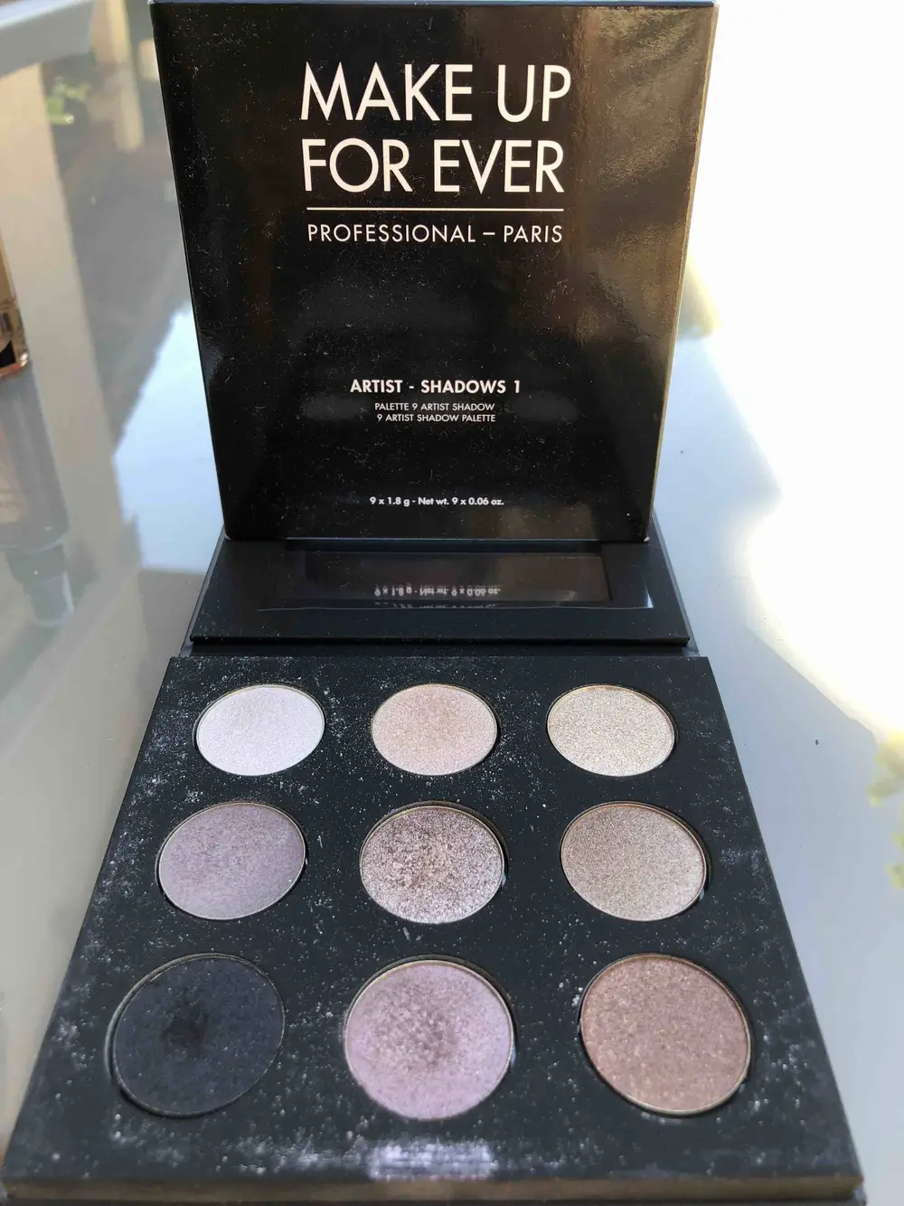 MAKE UP FOR EVER - 9 artist shadow palette - Artist shadows 1